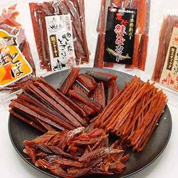 Amazon.co.jp: つめあわせ おつまみセット さけとば 鮭とば たべ